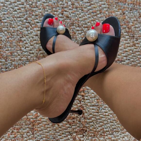 RARE!!! ZARA Embellished Heels NWT LAST ONE!!! - Picture 10 of 16